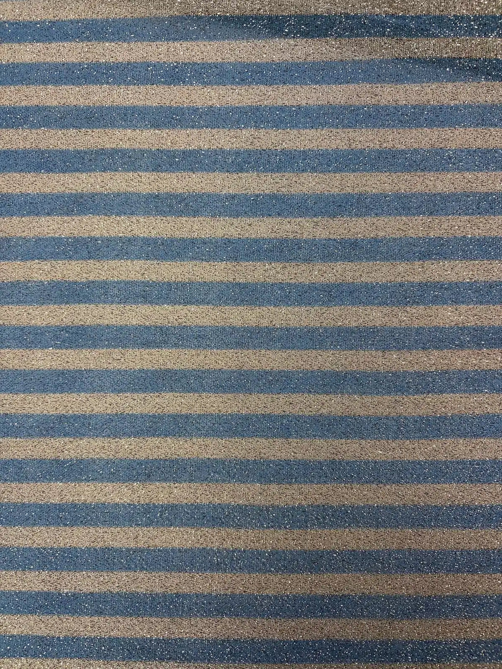Blue and Silver Stripe | American Knit