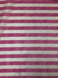 Gold and Fushia Stripe | American Knit