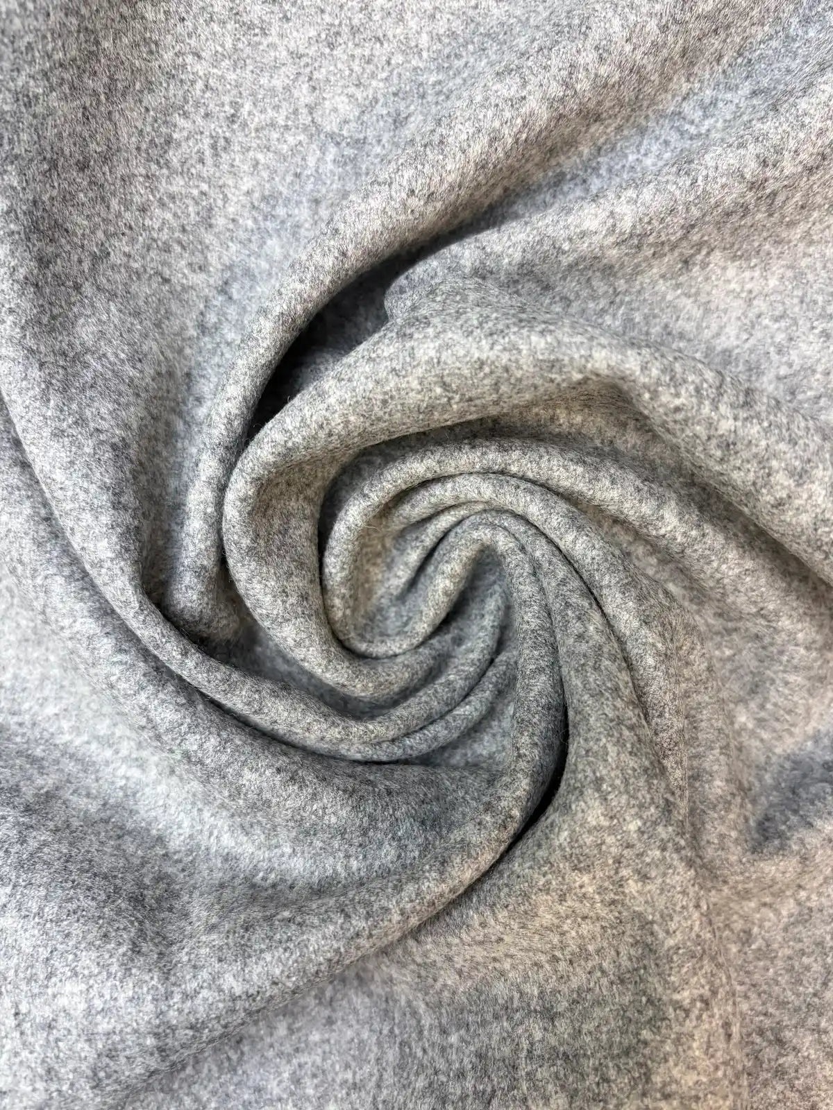 Heathered Light Grey | Italian Wool