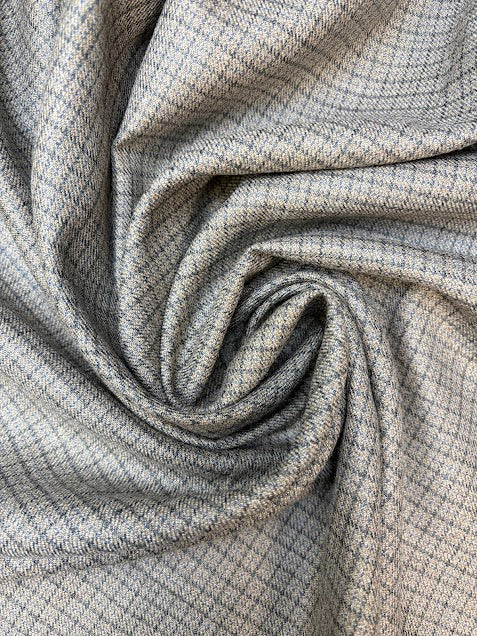 Tan Plaid | Italian Wool