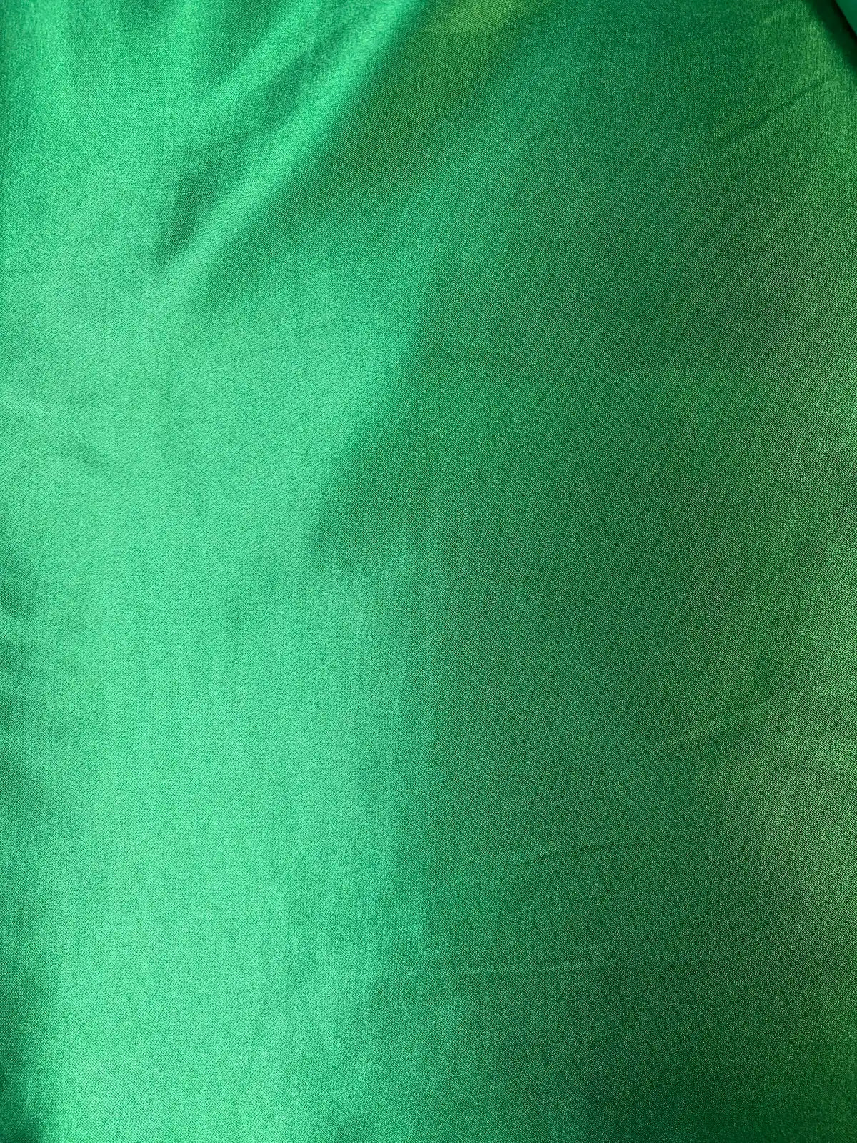 Kelly Green Solid | Satin