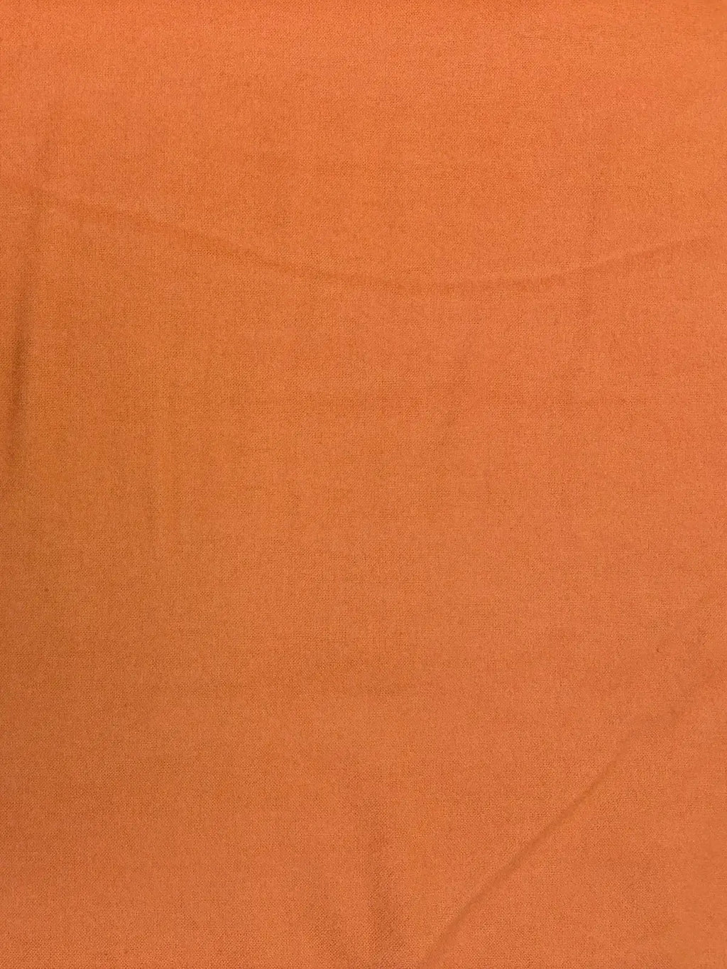 Solid Orange | Cotton Flannel