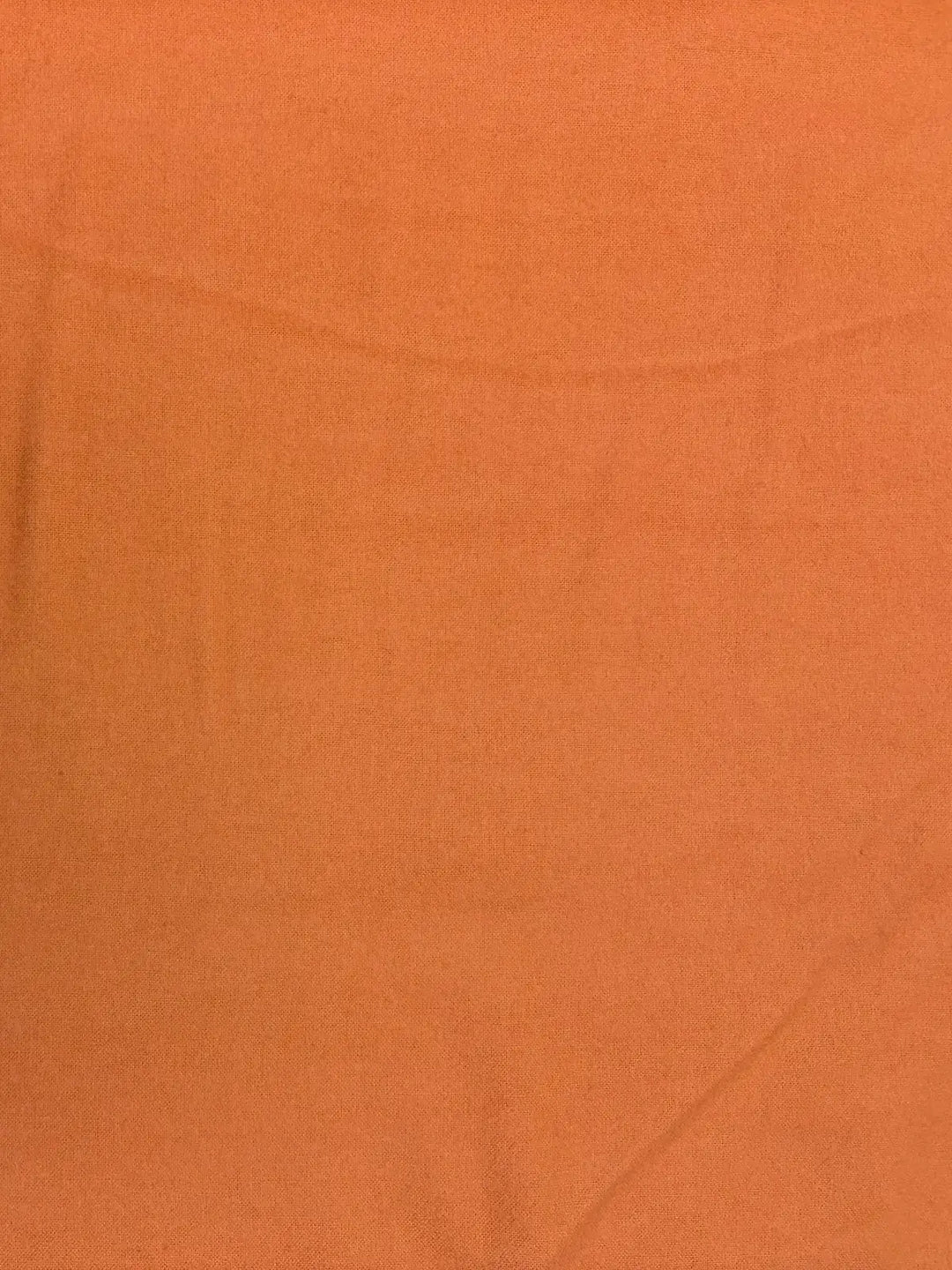 Solid Orange | Cotton Flannel