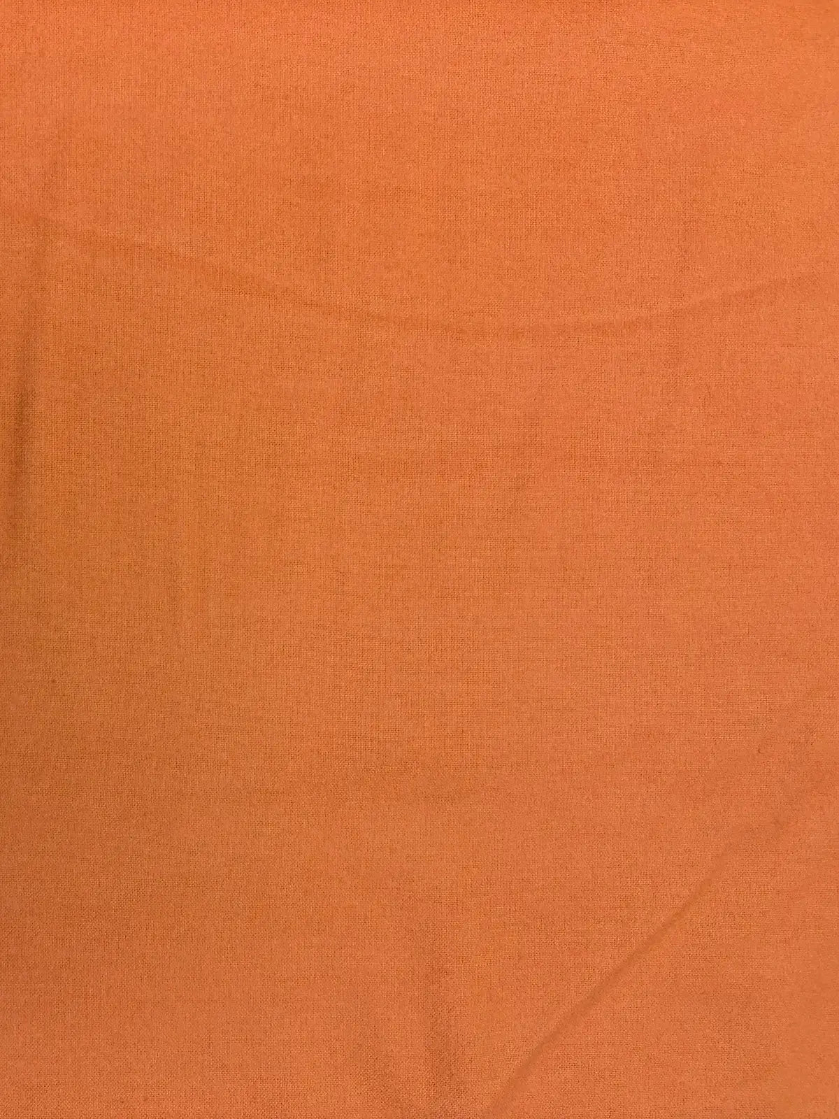 Solid Orange | Cotton Flannel