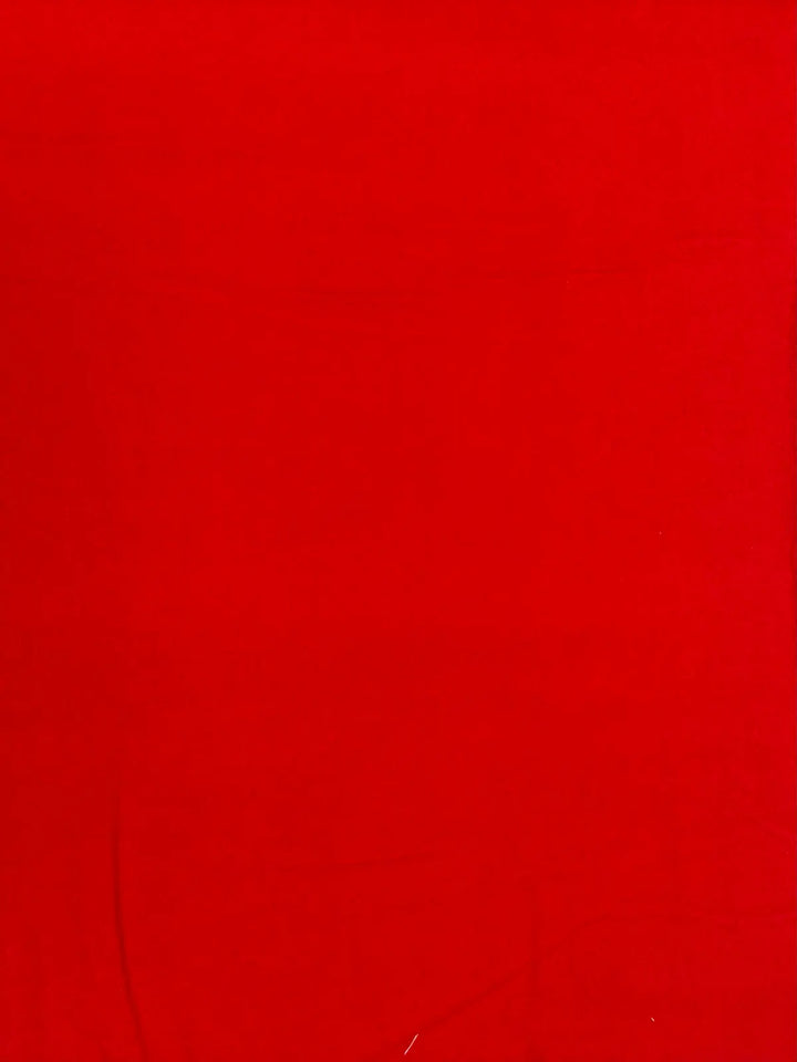 Solid Red | Cotton Flannel