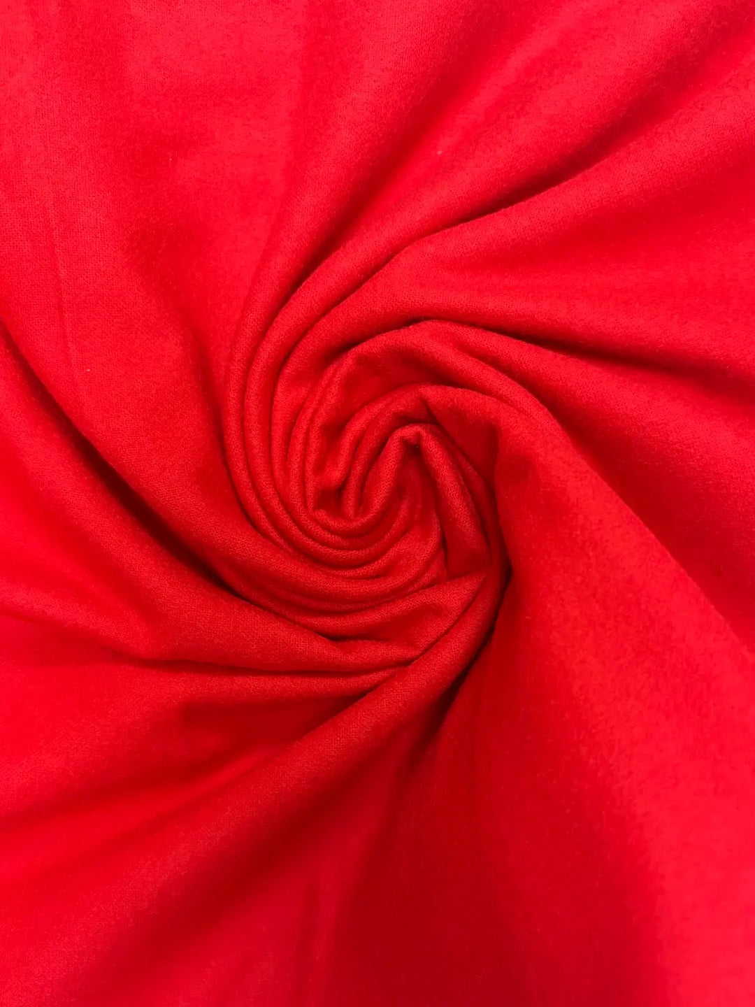 Solid Red | Cotton Flannel