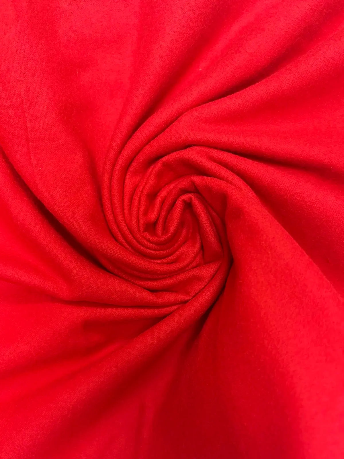 Solid Red | Cotton Flannel