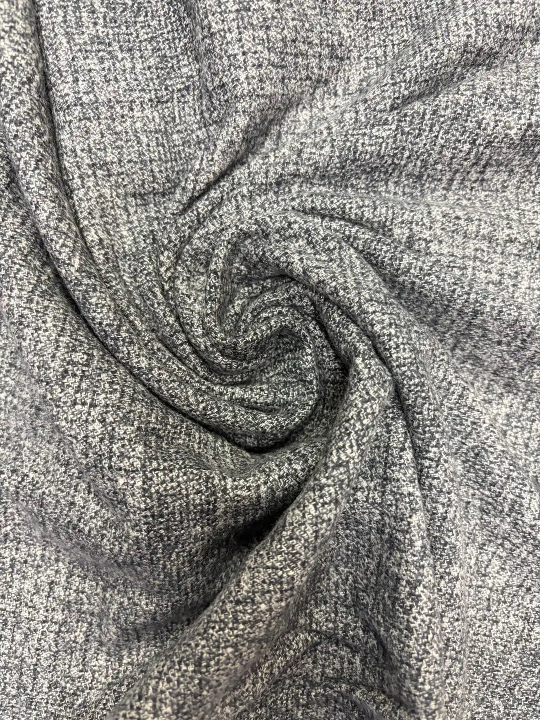 Heathered Grey Yarn Dye | Cotton Flannel