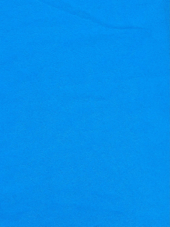 Blue Solid | Crepe Georgette Chiffon