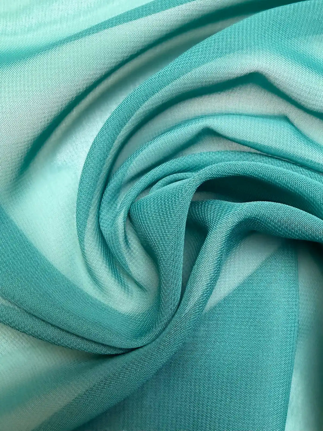 Dusty Teal Solid | Chiffon