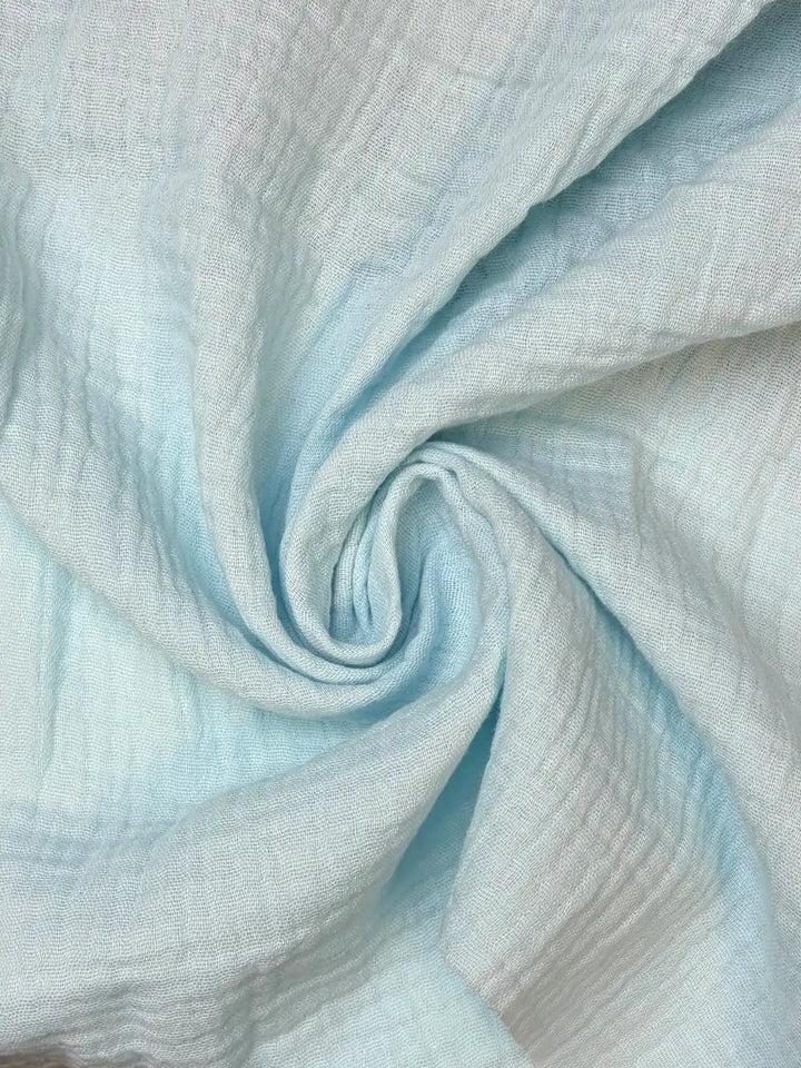Seafoam Solid | Cotton Double Gauze