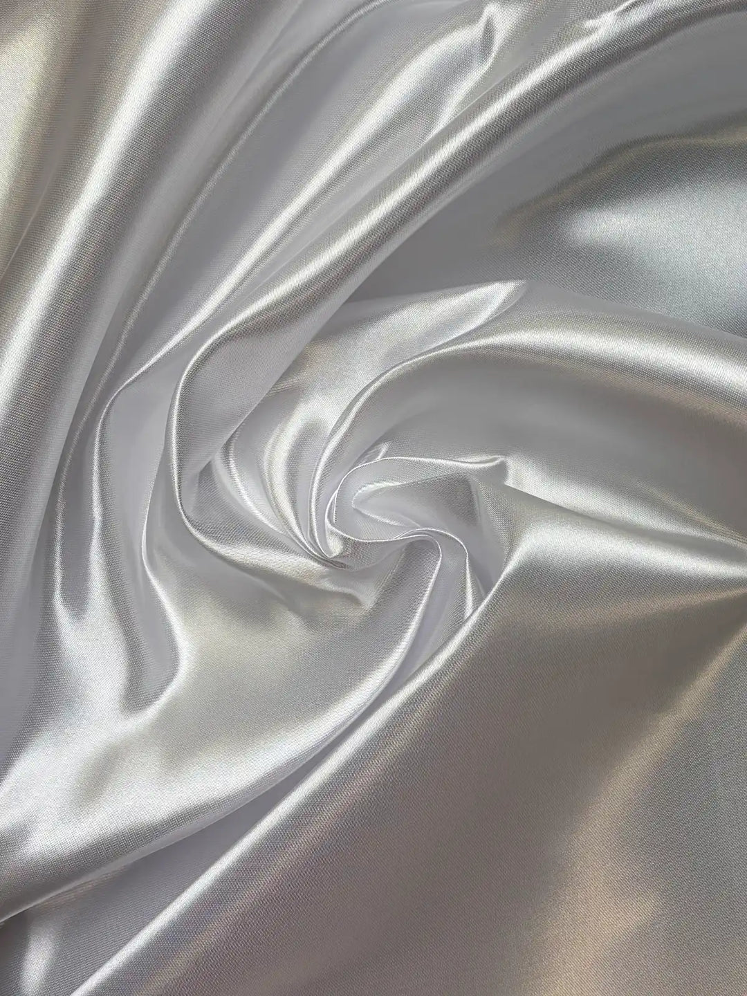 White Solid | Bridal Satin