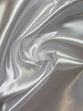 White Solid | Bridal Satin