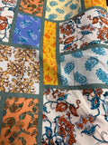 Paisley Patchwork | Linen Rayon Blend