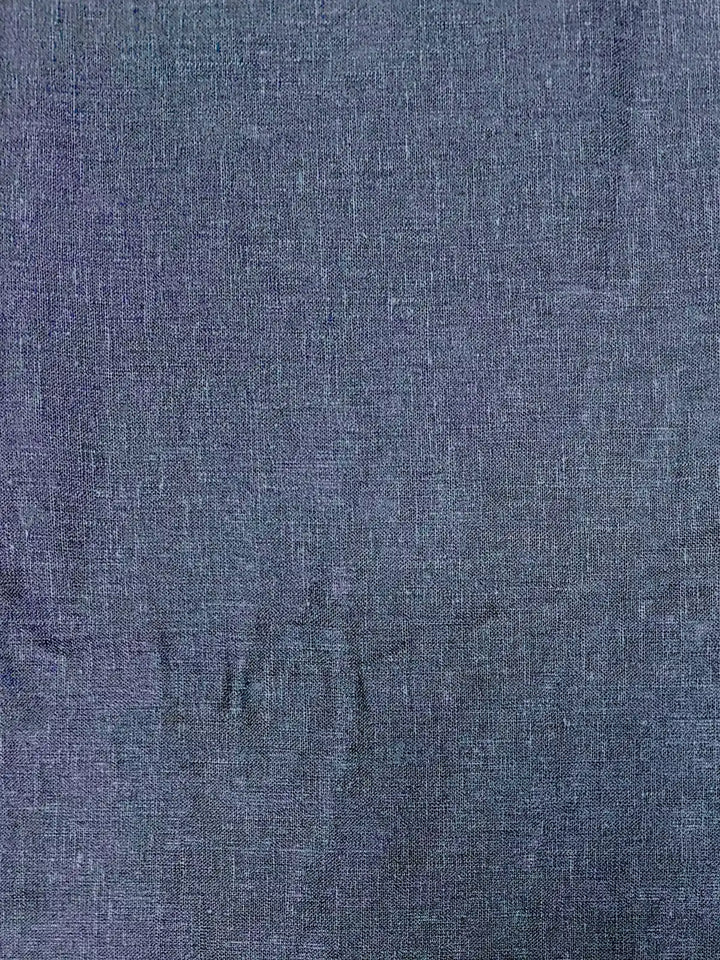 Navy Blue Solid | Linen Rayon Blend
