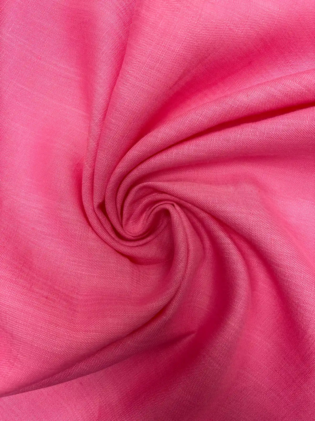 Bright Pink Solid | Linen