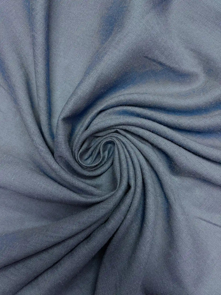 Dusty Blue Solid | Linen Rayon