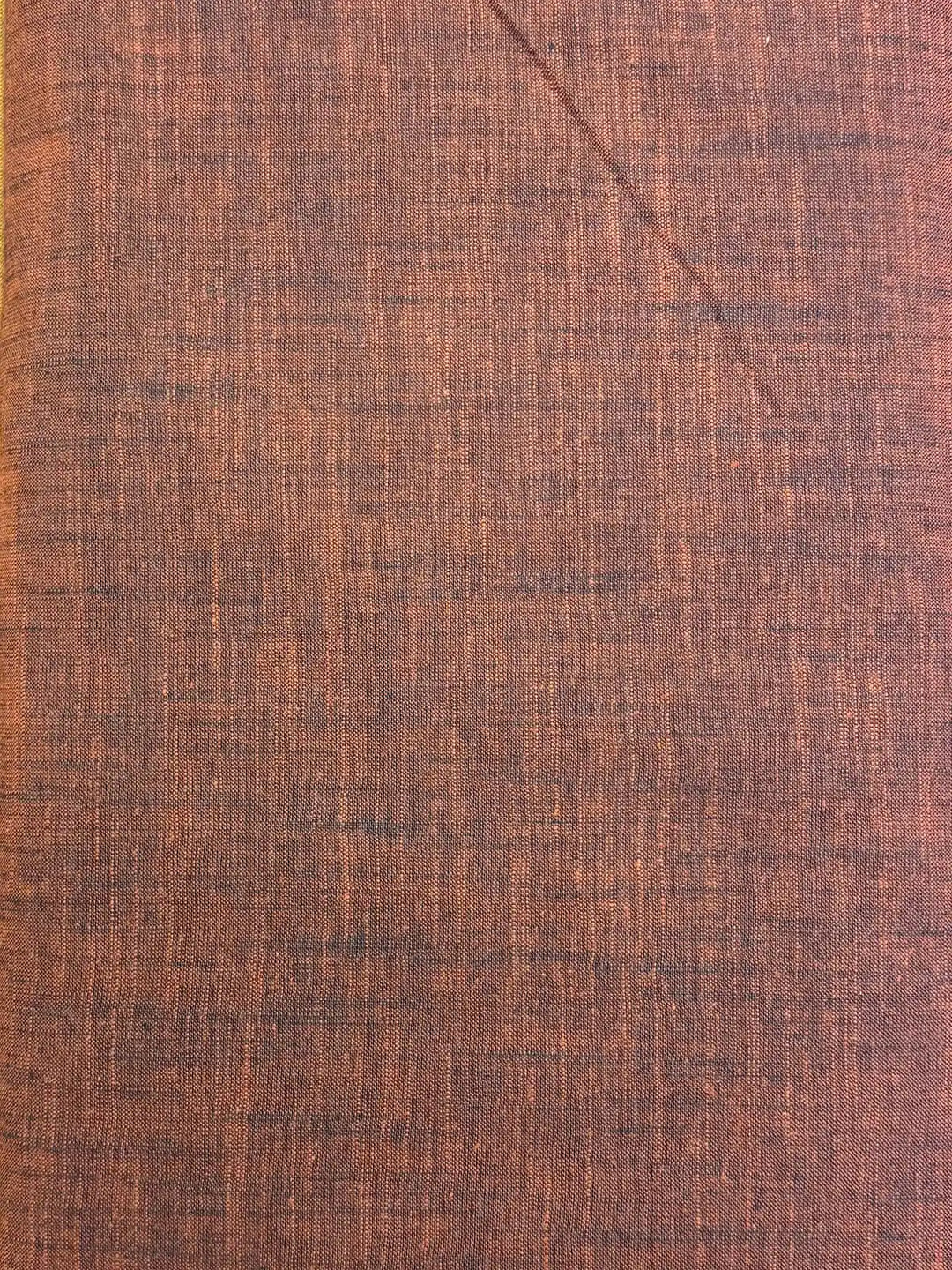 Brown Solid | Woven Cotton