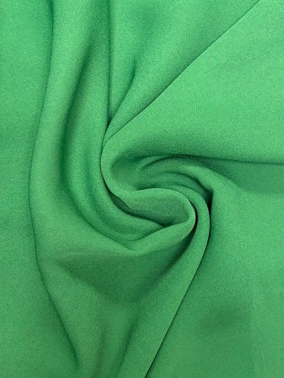 Kelly Green Solid | Crepe Georgette Chiffon