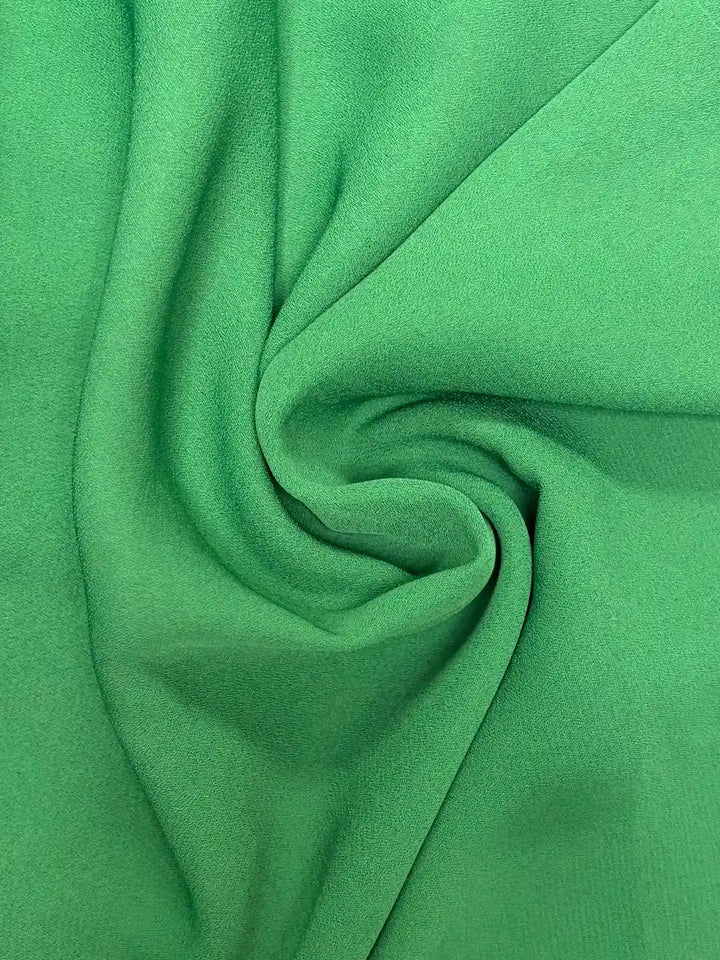 Kelly Green Solid | Crepe Georgette Chiffon
