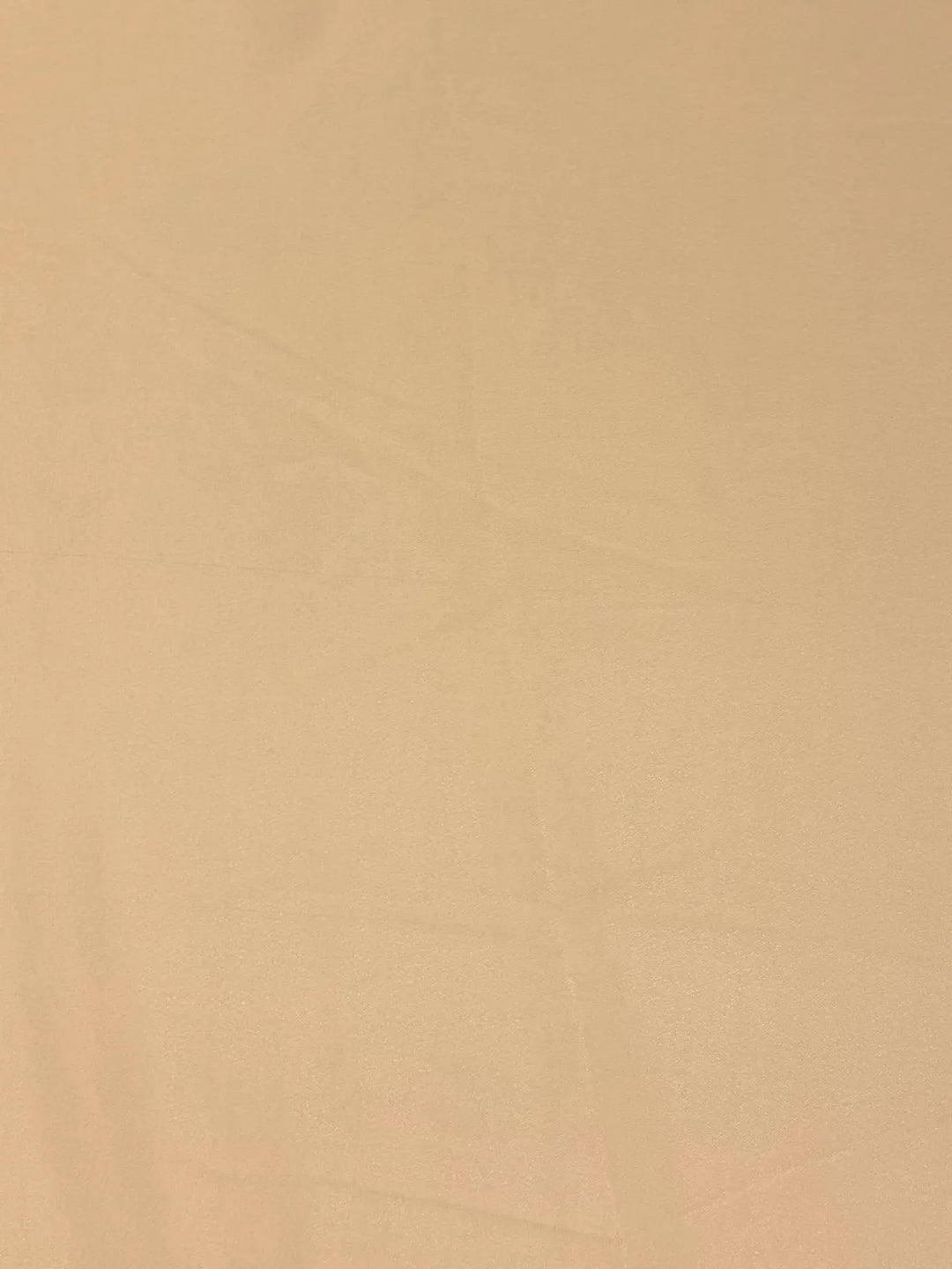 Beige Solid | Crepe Georgette Chiffon