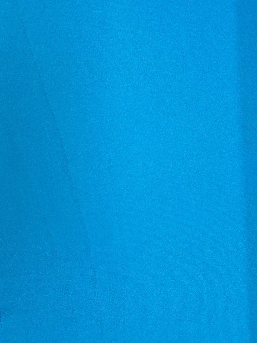 Sky Blue Solid | Crepe Georgette Chiffon