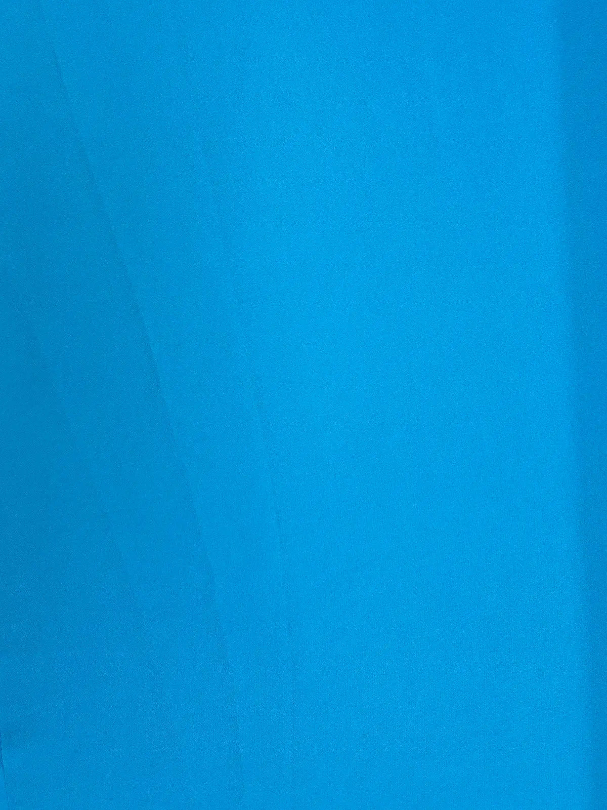 Sky Blue Solid | Crepe Georgette Chiffon