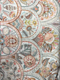 Floral Arches on White | Cotton