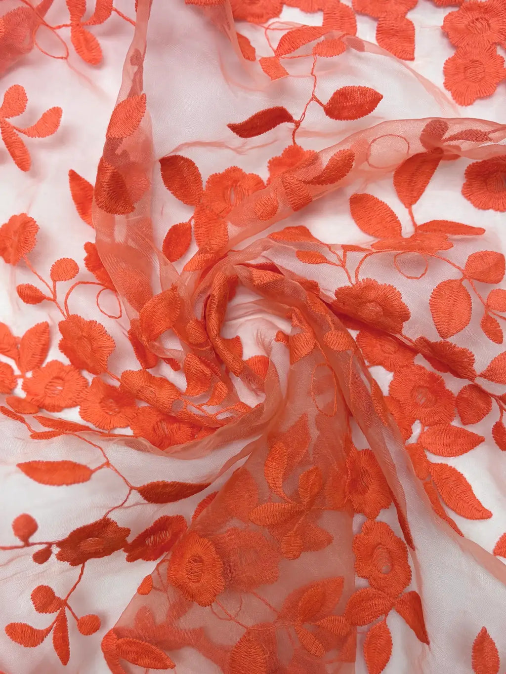 Coral Floral | Lace