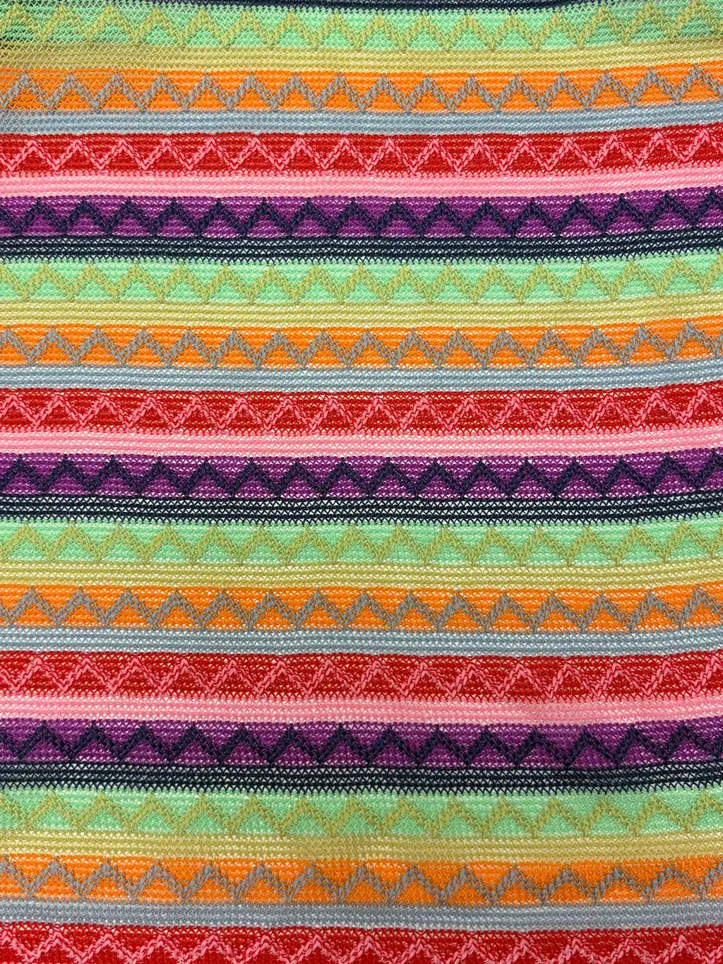 Multicolor Chevron Stripe | Knit
