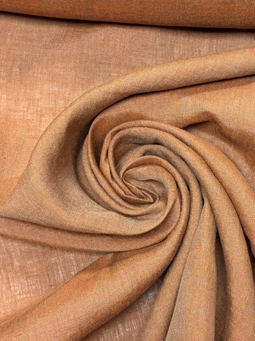 Balenciaga | Rust Solid Linen | Made in Italy