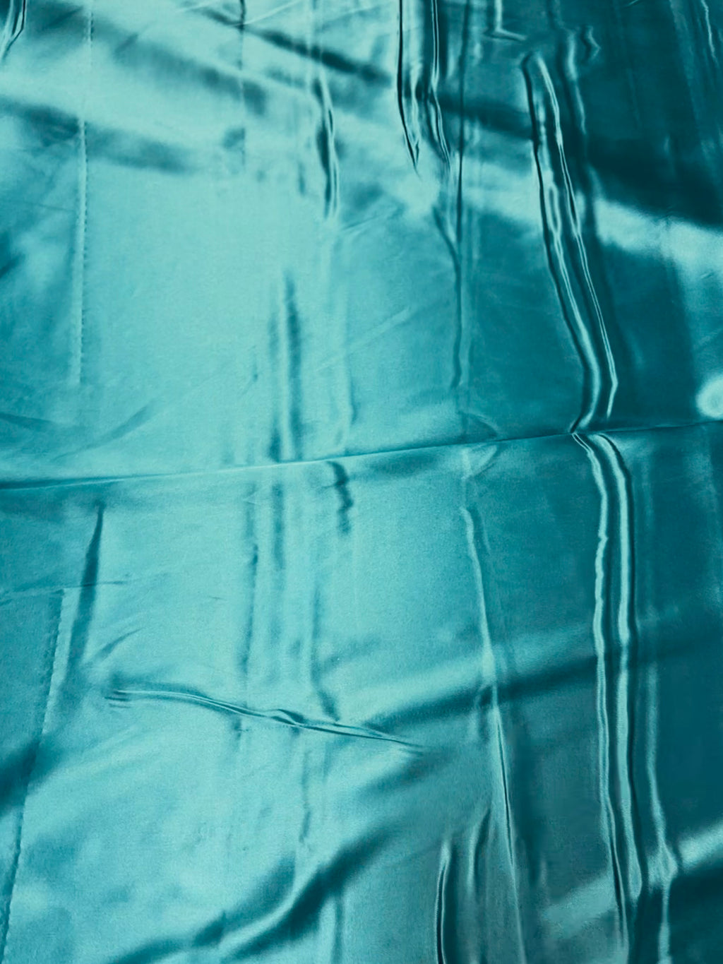 Teal | Solid Satin