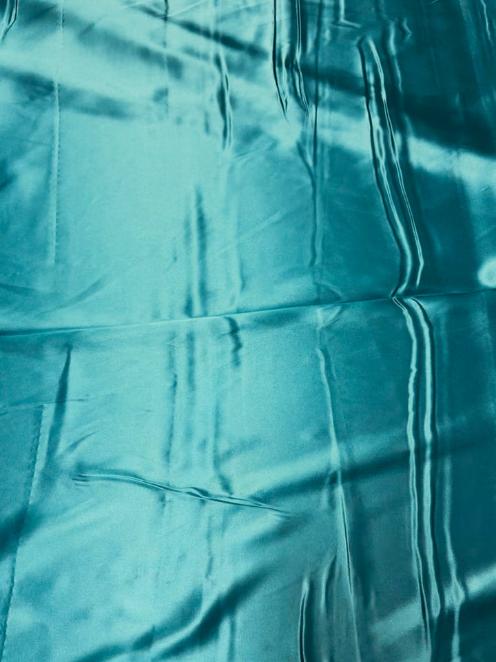 Teal | Solid Satin