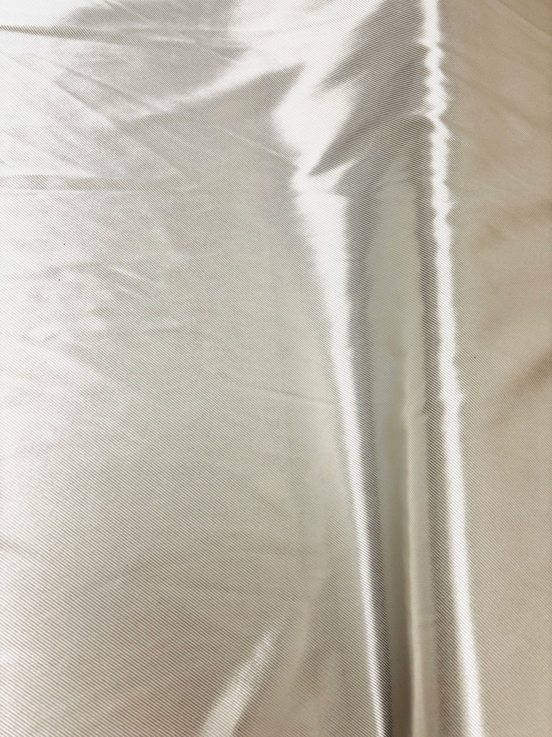 Twill Bright White | Satin