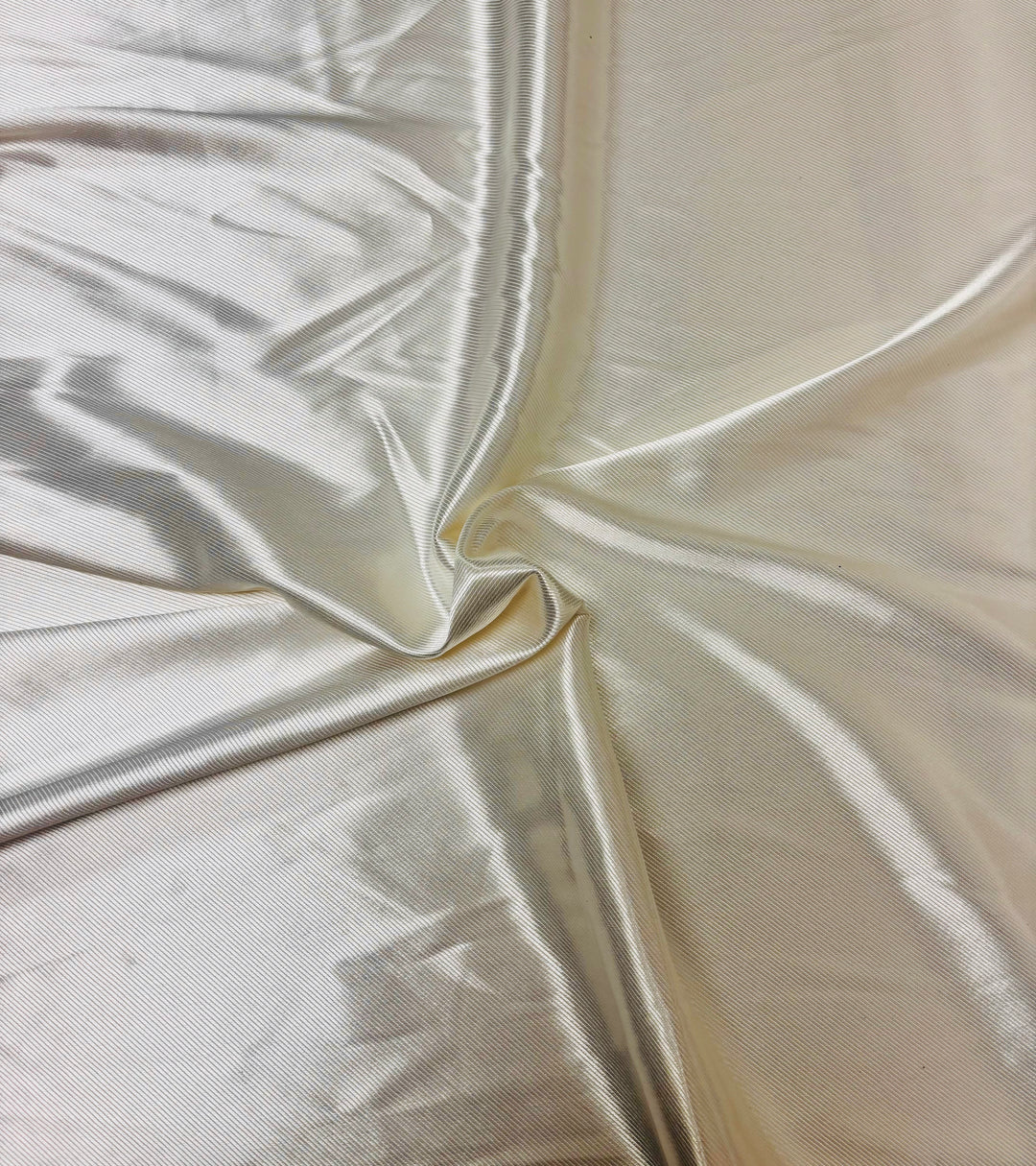 Twill Bright White | Satin