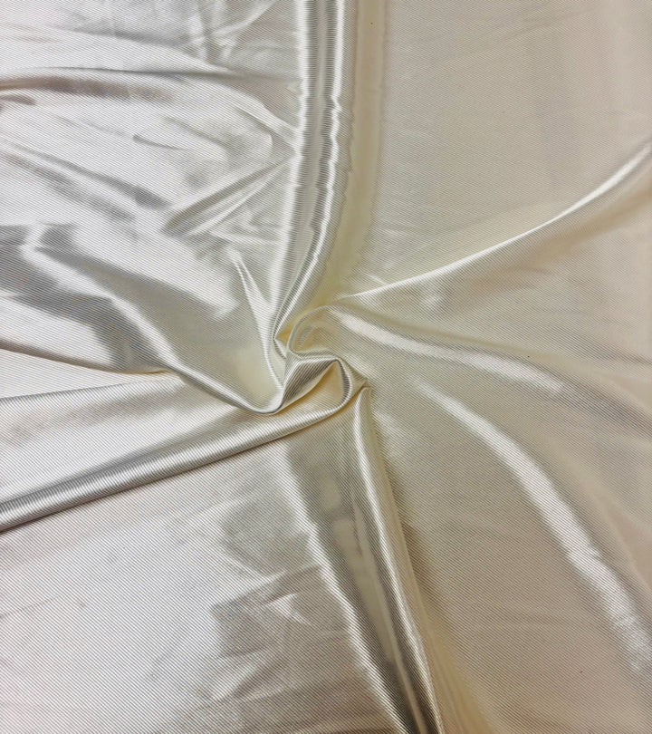 Twill Bright White | Satin