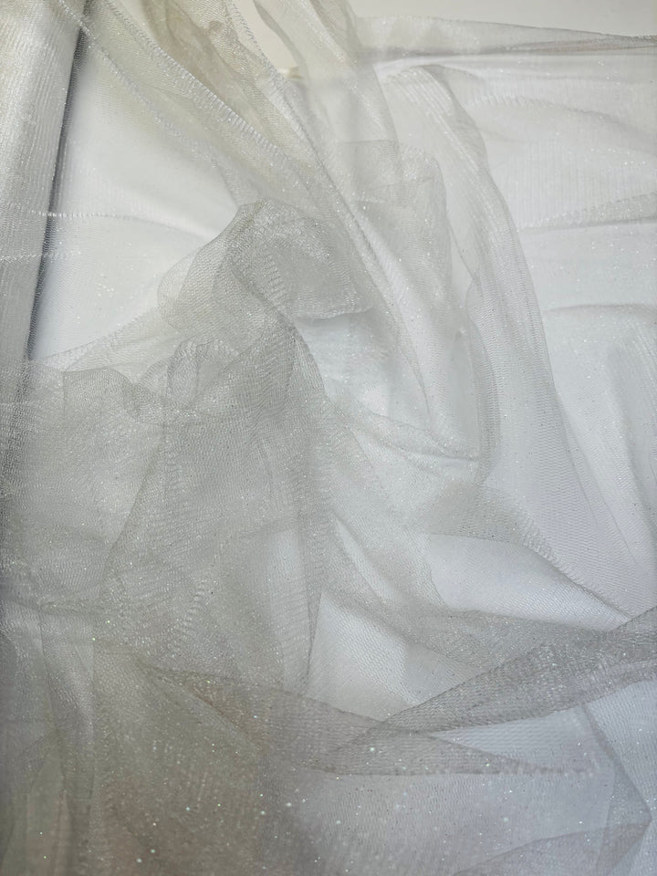 White Glitter | Mesh