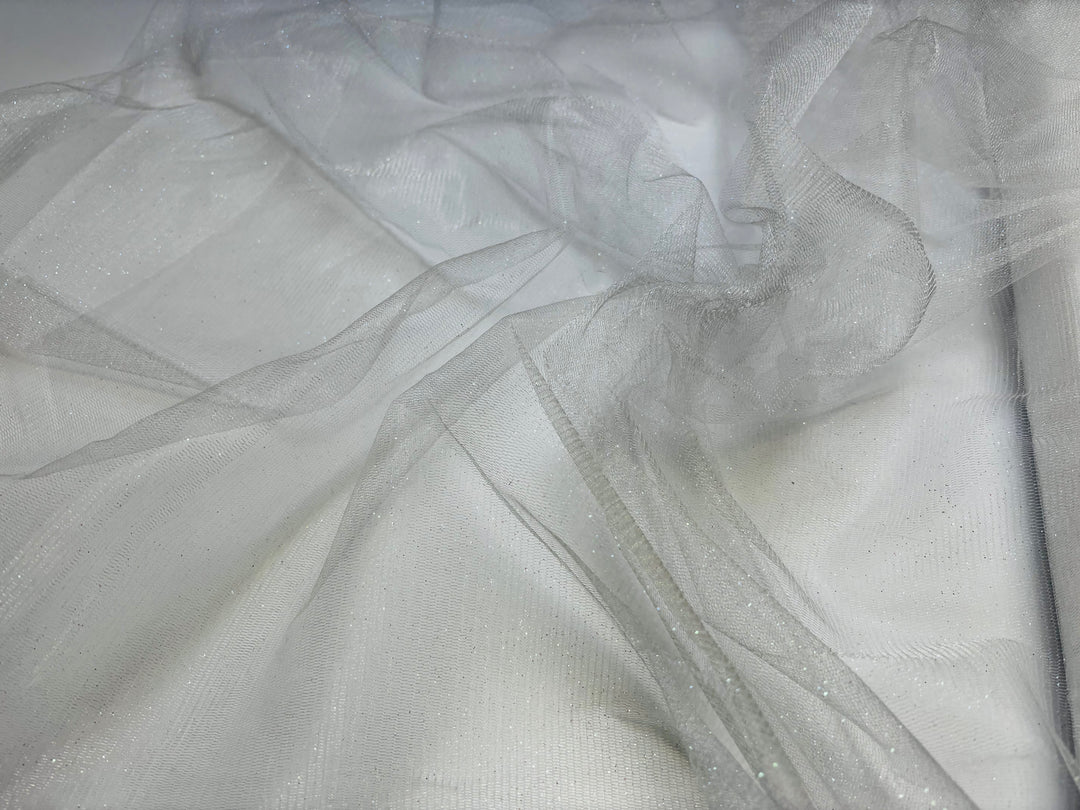 White Glitter | Mesh