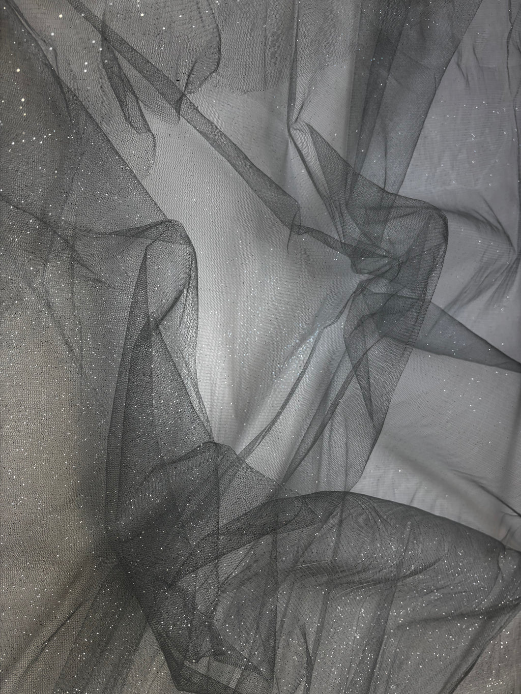 Gray Glitter | Mesh