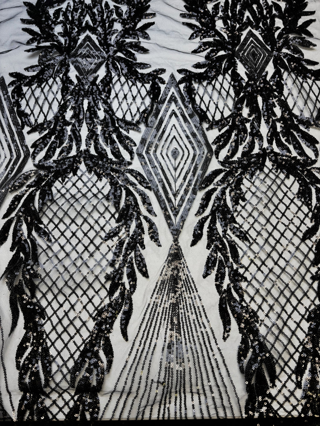 Deco Tapestry Black | Sequin
