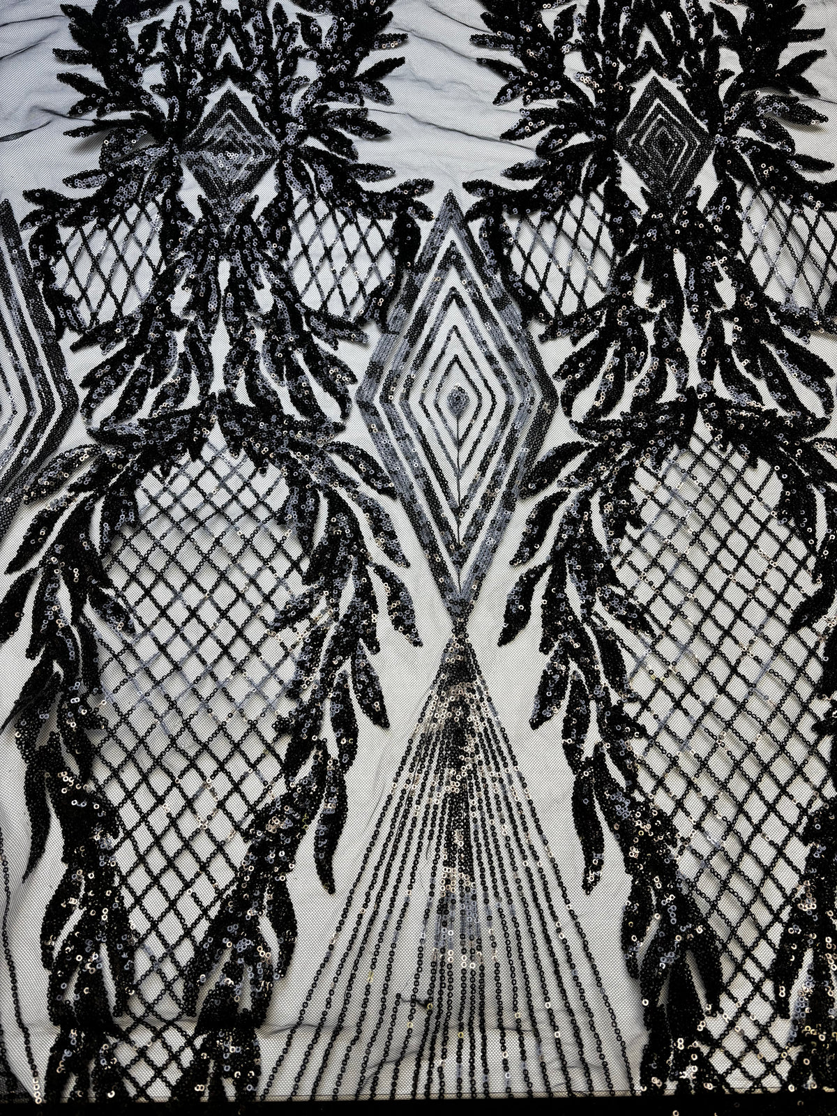 Deco Tapestry Black | Sequin
