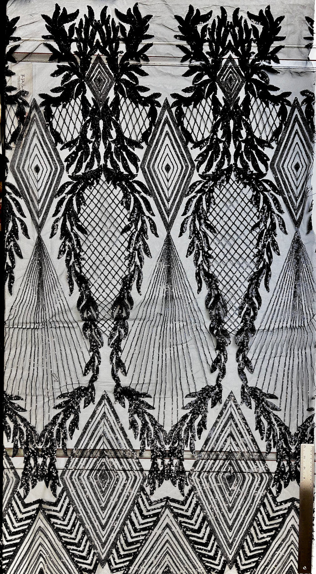 Deco Tapestry Black | Sequin