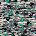 Navy Minnie Print | Cotton Terry | Made in Italy