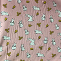 Pink Bunny | Cotton Terry | Made in Italy