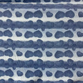 Hearts in Denim Blue | Cotton Terry | Made in Italy