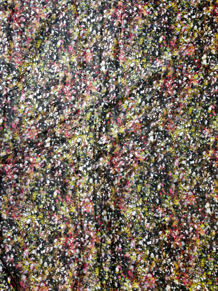 Green Multi Floral Print | Viscose/Poly Blend