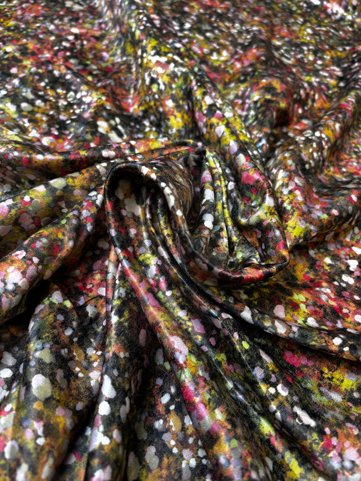 Green Multi Floral Print | Viscose/Poly Blend