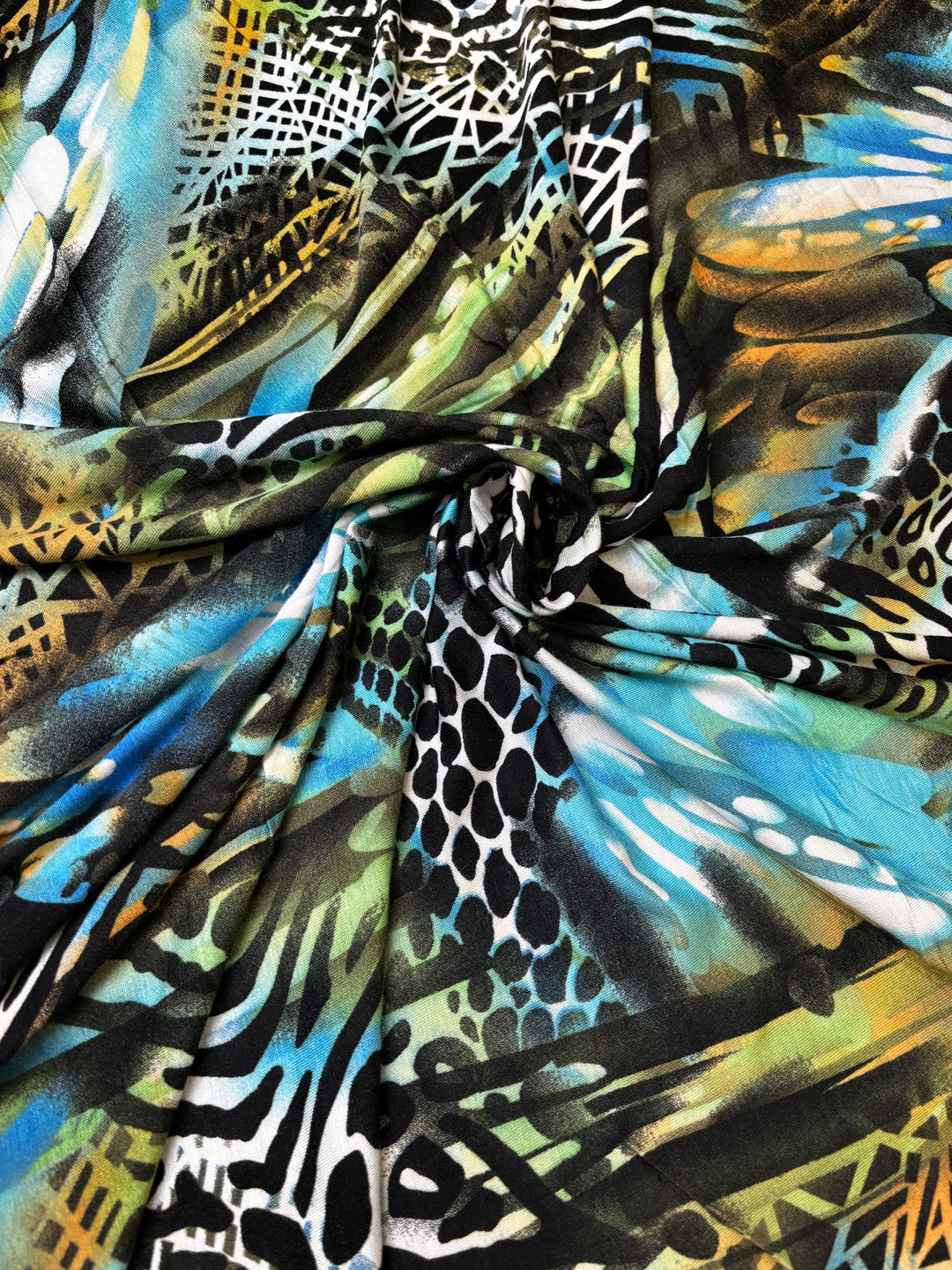 Cool Multi Animal Print |  Rayon Spandex Blend