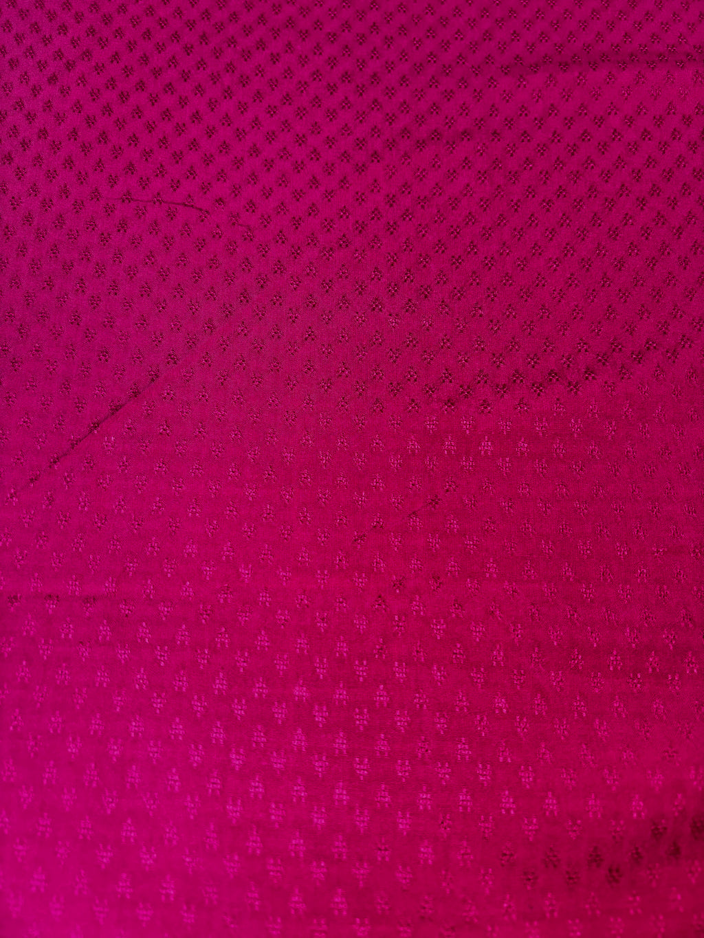 Solid Rasberry | Rayon Jacquard