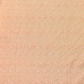 Light Peach Floral Eyelet Embroidered Lawn | Lace